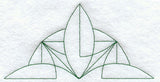 Bay Leaf Quilting Half Square (Double Run)