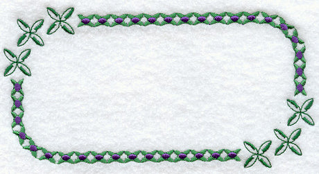 Bay Leaf Quilt Label - Lg
