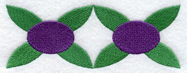 Bay Leaf Quilt Border - Lg