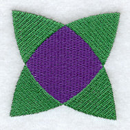 Bay Leaf Quilt Corner - Lg