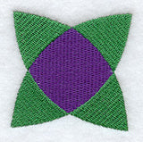 Bay Leaf Quilt Corner - Lg