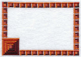 Log Cabin Quilt Label - Lg