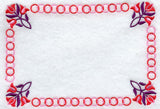 Triple Tulips Quilt Label - Lg