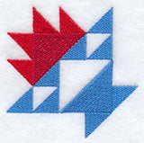 Amish Medallion Quilt Corner - Lg