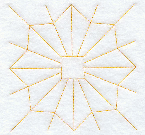 Sunbeam Quilting Square (Double Run)