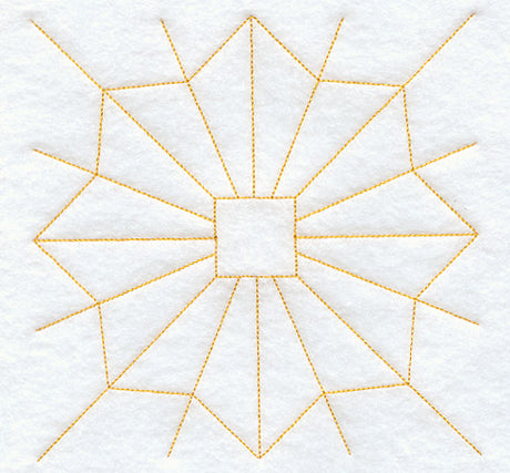 Sunbeam Quilting Square (Double Run)