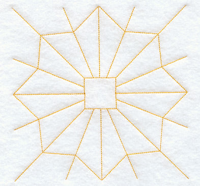 Sunbeam Quilting Square (Double Run)