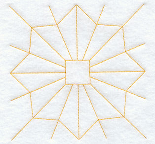 Sunbeam Quilting Square (Double Run)