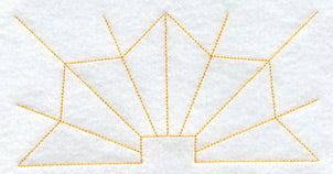 Sunbeam Quilting Half Square (Double Run)