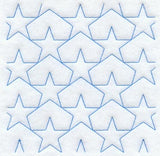 Star 1 Quilting Square (Double Run)