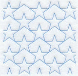 Star 1 Quilting Square (Double Run)