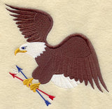 Eagle and Arrow Quilt Block - Lg