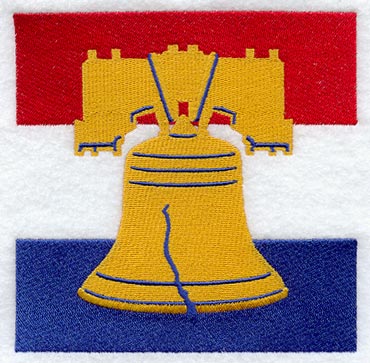 Liberty Bell Quilt Block - Lg