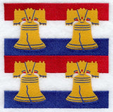 Liberty Bell Quilt Block - 4 Block Lg