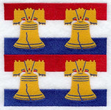 Liberty Bell Quilt Block - 4 Block Lg