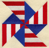 Pinwheel Quilt Block - Lg