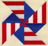 Pinwheel Quilt Block - Lg