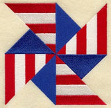 Pinwheel Quilt Block - Lg