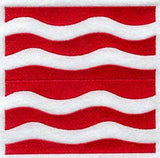 Waving Stripes Quilt Block - 4 Block Lg