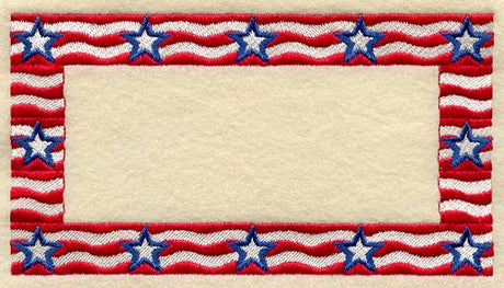 Patriotic Quilt Label - Lg