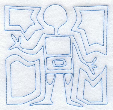 Creation Man Quilting Square (Double Run)