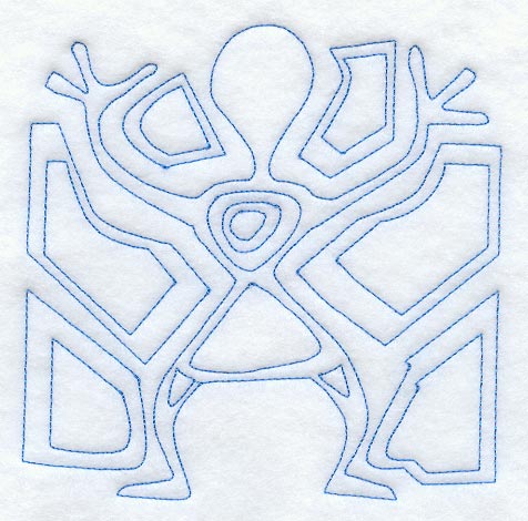 Creation Woman Quilting Square (Double Run)