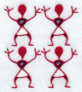 Creation Woman Quilt Block - 4 Block Lg