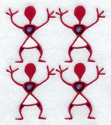 Creation Woman Quilt Block - 4 Block Lg