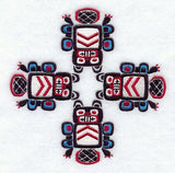 Creation Beaver Quilt Block - 4 Block Lg