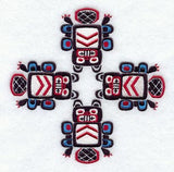 Creation Beaver Quilt Block - 4 Block Lg