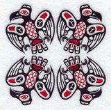 Creation Raven Quilt Block - 4 Block Lg