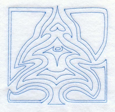 Creation Tree Quilting Square (Double Run)