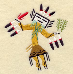 Yei Quilt Block 2 - Lg