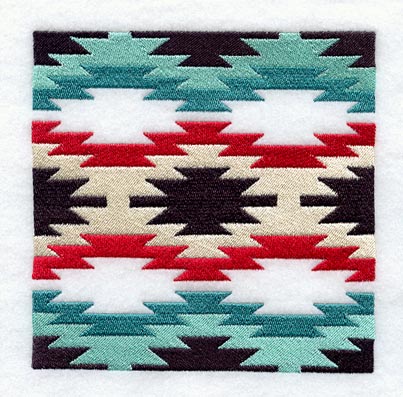 Native American Rug Quilt Block 1 - Lg