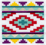 Native American Rug Quilt Block 2 - Lg