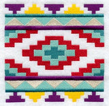 Native American Rug Quilt Block 2 - Lg