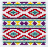 Native American Rug Quilt Block 2 - 4 Block Lg
