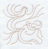 Peace Pipe 1 Quilting Square (Double Run)