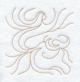 Peace Pipe 1 Quilting Square (Double Run)