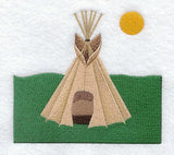 Teepee Quilt Block 1 - Lg