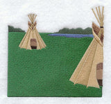 Teepee Quilt Block 2 - Lg