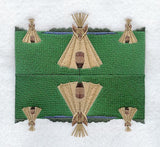 Teepee Quilt Block 2 - 4 Block Lg