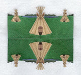 Teepee Quilt Block 2 - 4 Block Lg