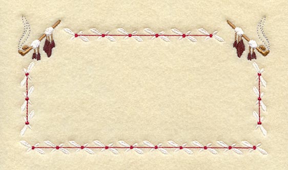 White Buffalo Quilt Label - Lg