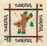 Dasher Quilt Block - Lg