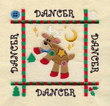 Dancer Quilt Block - Lg