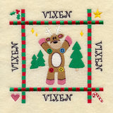 Vixen Quilt Block - Lg