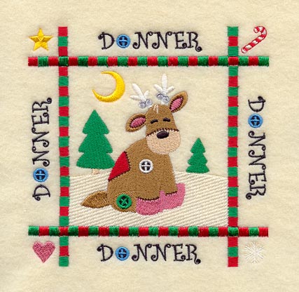 Donner Quilt Block - Lg