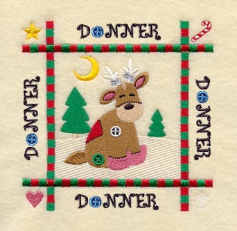 Donner Quilt Block - Lg