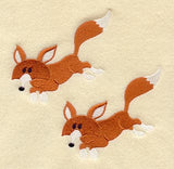 Fox Quilt Block - Lg